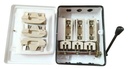 MME elektrik ana anahtar kutusu Kontrol Panel Üç Aşama Ana Anahtarlar (32 Amp & 415 Volts) Beyaz, Rotary, 3 way