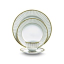 Noritake Japonya - Portik 1 ad - Lüks Yemek ve Mutfak seti - Hearth Collection Monarch Gold Altın Yedek Küçük Cadde