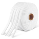 DERTE 1 Roll 1/2 inç x 54 Yards White Otomotiv Köpük Bant