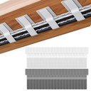 Serplex® 40Pcs Hook and Loop Cable Ties, Self Prestige Hook and Ring Cable Ties