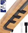 80.02.2019 Hook and Loop Cable Ties, Under Desk Cable Management