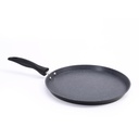 Wonderchef Duralite Die-cast 28 cm Dosa Tawa | 5 Katmanlı Sağlıklı Duramax Sigara Yıkama | Saf Grade Alüminyum | PFOA Free | 2 Yıl Garanti Grey