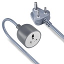 FOXIN 5m Long 10AWG Heavy Duty Male to Female Power Extension Cord for Indoor & Outdoor, 2500W High Power Output, 3-Pin Plug, Power Cord Wire Extender Power Cable for appliances, Electronics & Home