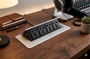 Audiovan Hidrolik Kablo Cubby Pop Up Conference Box, Cable Manager Use Electric Box With 4 Power Use 10 Amp UL sertifikalı, Gümüş
