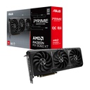 ASUS Prime Radeon RX 9060 XT 8GB GDDR6 OC Edition Grafik Kartı (PCIe 5.0, HDMI/DP 2.1, 2.5-Slot Design, aksiyel-teknoloji Fans, Dual Ball Fan Havuzları, Dual BIOS, GPU Guard)