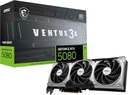 MSI GeForce RTX 5080 16G Ventus 3X OC Grafik Kartı - NVIDIA GeForce RTX 5080 GPU, 16GB GDDR7 256-bit Memory, 30 Gbps, PCI Express Gen 5 Interface, Upto 2640 MHz, TORX Fan 5.0