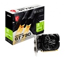 MSI GeForce GT 730 ddr3 sdram pci e x4 4GB Grafik Kartı - 4GB Prat3, PCI Express 2.0, DVI-D x1, D-SUB x1, HDMI 1.4a x1 (N730K-4GD3/OCV1)