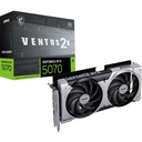 MSI GeForce RTX 5070 12G Ventus 2X OC Grafik Kartı - NVIDIA GeForce RTX 5070 GPU, 12GB GDDR7 192-bit Memory, 28 Gbps, PCI Express Gen 5 Interface, Upto 2542 MHz, TORX Fan 5.0