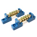 RLECS 2par Terminal Bus Bar 4 Pozisyons Terminal Block Brass Wire Vida Terminal Grounding Strip Bus Bar Block