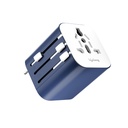 Lifelong Electronics 10A Universal Travel Adaptör All in One | 2500W Heavy Duty Power | 180+ Ülke - Avrupa/US/UK/AU/Asia vs. | 9-Hole International Worldwide Use (Latest Lan)