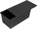 Non-stick Sliding Lid Toast Box Loaf Tin Lid Bread Pan Hole Metal Toast Mold Easy Cleanup