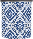 Blue Aztec Art Ornament Airtight Coffee Bean Canister 30oz Food Storage Containers with Lids For Gournd, Tea, Sugar, Flour, Rice, Cereal, Candy Cookie Jar