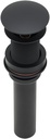 1.5" Non-Overflow Pop-up Bathroom Sink Drain - Matte Black