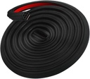 Car Door Seal Strip for Mitsubishi Eclipse Galant Outlander Outlander Sport, Automotive Door Weather Stripping, Self Adhesive Rubber Edge Trim Seal Strip for Car Door Hood Trunk,26m Length