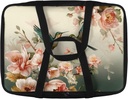 Hummingbird Floral Insulated 9 x 13 Casserole Dish Carrier Portable Hot Dish Cake Pie Carrier Thermal Food Carrier for Picnic Travel Potluck Parties Baking Dish Carring Case