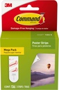 Command Poster Strips Mega Pack, 136 Command Strips Damage-Free Hanging Poster Hangers, No Tools Great for Home, Room, Wall, and Office Decor, White Adhesive