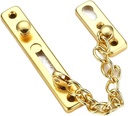INLIMA Door Chain Lock Stainless Steel Anti-Theft Door Chain Bedroom Security Door Lever Lock Hotel Door Lock with Screw Buckle Safety Door Bolt