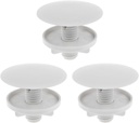 Haidong 3pcs Kitchen sink hole cover Faucet hole cover Sink faucet hole cover Kitchen bathroom supplies faucet fittings
