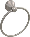 Formosa Design Hardware Towel Ring Variety of Finishes and Styles Available (Modern Style, Brushed Nickel)