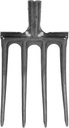 Digging Fork, Garden Digging Spading Fork, High Carbon Steel (4 Tine)