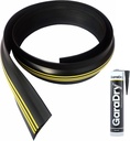 1” High Garage Door Threshold Seal Kit 8'3" Length | Flexible PVC | Complete Kit Includes 1 Adhesive | GaraDry
