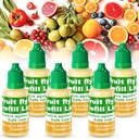 Qualirey 6 Pack Fruit Fly Trap Refill Liquid, 0.68oz Per Bottle Liquid Fruit Fly Traps for Indoors, Non Toxic Bait Safe Near Pets, Food and Kids, Lure Refill for Home Kitchen