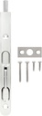 Nuk3y Heavy Duty 7-inch Flip Flush Bolt (Satin Nickel)