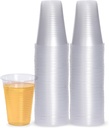 PLASTICPRO 7 oz Disposable Clear Plastic Cups 400 Count