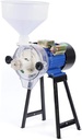 Heavy Duty 2200W Electric Grain Mill - Wet & Dry Corn, Wheat & Feed Grinder with Hopper