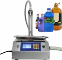 Filling Machine with Weighing Diaphragm Pump, Bottles Filling Machine, Automatic Bottling Machine with Digital Control, for Soy Sauce, Drinks, Vinegar and Juice ~/