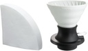 Hario V60 Ceramic Immersion Dripper "Switch", 200ml White