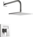 PROFLO PF9820G2 Kelper Shower Only Trim Package with 1.8 GPM Single Function Shower Head - Less Rough-In Valve - Chrome