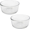 Pyrex 7200 2-Cup Glass Bowl (2-Pack) - Made in USA