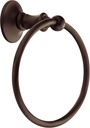 Moen DN6786ORB Danbury Collection European Single Post Bathroom Hand -Towel Ring, Oil-Rubbed Bronze