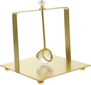VALICLUD European Style Napkin Holder Table Tissue Organizer Gold Napkin Stand for Kitchen Dining Room Home Party Banquet Decorative Paper Towel Holder