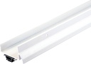 M-D Building Products 69570 36 in. White Aluminum U-Shape Commercial Screw-on Under Door Seal