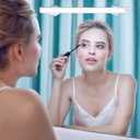 LED Mirror Lights, Portable Vanity Lights | Simulated Daylight | 4 Brightness Level Touch Control | Rechargeable, Cordless Makeup Lights