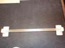 Daltile Bath Accessories 24" Towel Bar Almond Glazed Ceramic