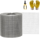 6" Stainless Steel Mesh Roll, 6in x 50FT Gutter Guard Leaf Filter for Rain Gutters, Solar Panel Bird Guard Mesh & Critter Guard Fence