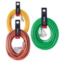 Velcro Brand Easy Hang Extension Cordlen Raflar Çeşitli Paket, Black