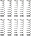 10PCS Pruner Pruning Shear Springs Compatible with Pruners and Trimming Scissors, Stainless Steel