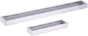 GERZWY Bathroom Hardware Set 2 Piece Towel Ring and Towel Bar SUS 304 Stainless Steel Wall Mounted Brushed Finish HG17701-2LS