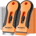REXBETI Razor Blade Boater Tool, Paint, Windows, Glass Stovetoper