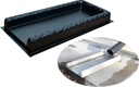 Concrete Molds DIY Rain Gutter Downspout Splash Block ABC Plastic Decorative Downspout Darden Decor S61