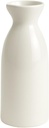 JapanBargain 2722, White Porcelain Sake Carafe Sake Bottle for Cold Sake and Hot Sake Microwave Safe, 7.5 ounce