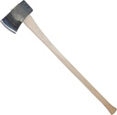 COUNCIL TOOL Single Bit Faller's Axe - 5 lbs Splitting Axe with 36" Straight Wooden Handle & Drop Forged Steel Head - SU50D36S