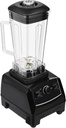 2L 2200W Countertop Smoothie,Heavy Duty Commercial Mixer for Juicer Food Fruit Ice 3HP, for Shakes and Smoothies (Black)
