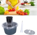 Food Processor, High Efficiency Vegetable Chopper Food Chopper Electric Vegetable Cutter Onion Chopper Meat Chopper for TM5 TM6