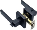 Interior Door Door Handle Lock with Core/Latch, Heavy-Duty Door Lock Handle Set, Safety Accessories(B)