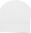 Acrylic Napkin Holder Shaped Tissue Storage Rack for Desktop Compact Design for Bars Restaurants Kitchens Space-saving Serviette Stand